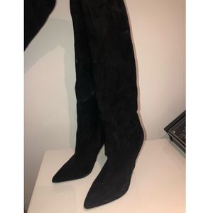 Black Over the Knee Boots